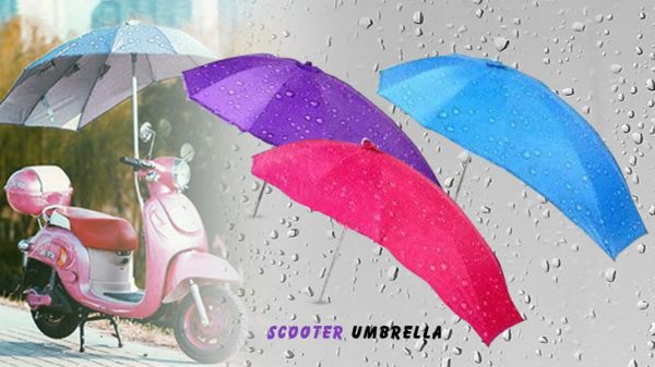 Scooter Umbrella (blue) - Alibuy.lk