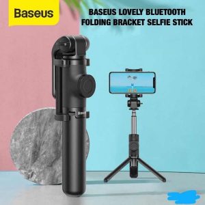Baseus Lovely Bluetooth Folding Bracket Selfie Stick - Alibuy.lk