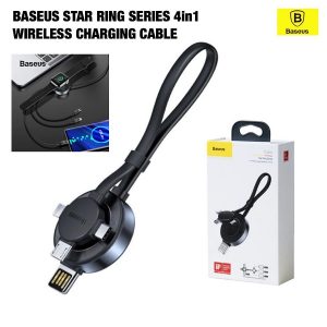 Baseus Star Ring Series 4in1 Wireless Charging Cable - alibuy.lk