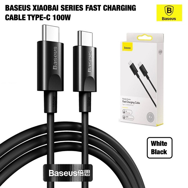 Baseus Xiaobai Series Fast Charging Cable Type-C 100W - alibuy.lk