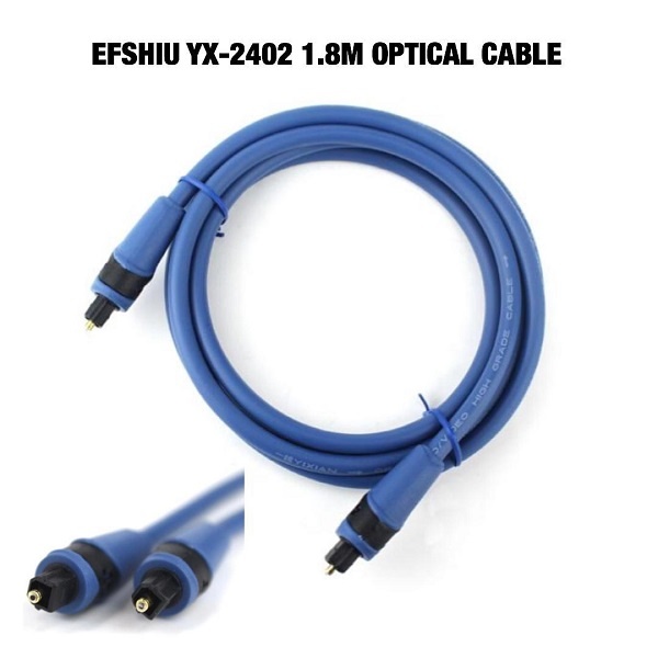 EFSHIU Yx-2402 1.8m Optical Cable - alibuy.lk