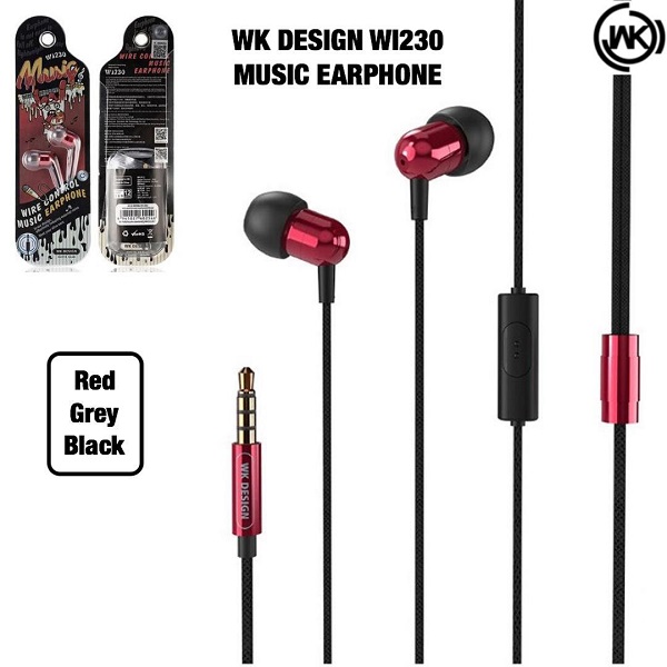 WK Design Wi230 Music Earphone - alibuy.lk