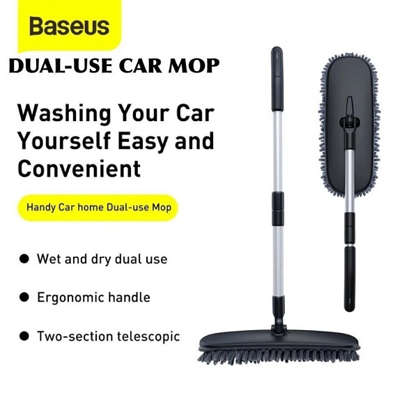 baseus dual-use car mop - alibuy.lk