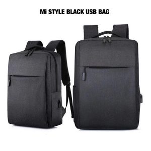 MI Style Black USB Bag - alibuy.lk