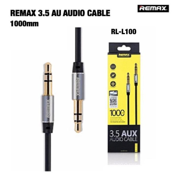 remax 3.5 au audio cable 1000mm - alibuy.lk