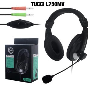 tucci-l750mv-wired-headphone-with-mic alibuy.lk