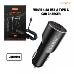 vidvie 4.8A usb & type-c car charger alibuy.lk