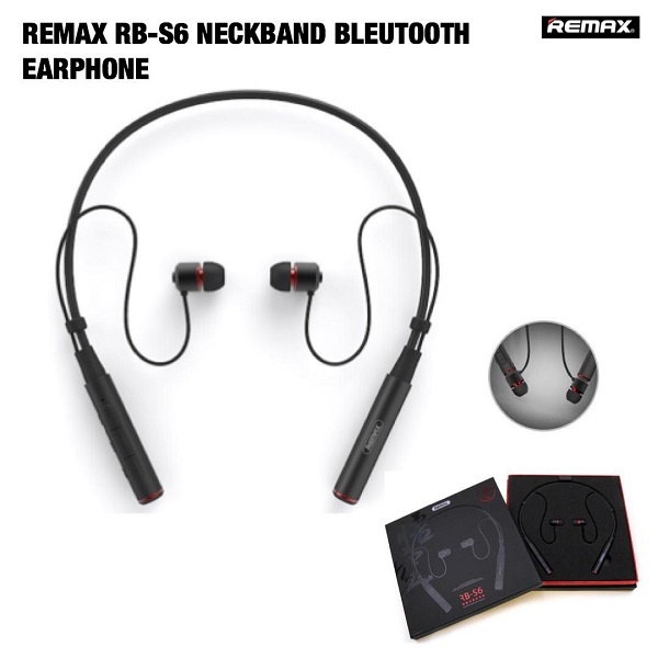 Remax Rb-S6 Neckband Bluetooth Earphone - alibuy.lk