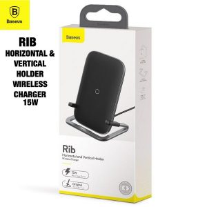 Baseus RIP Horizontal & Vertical Holder Wireless Charger 15W - alibuy.lk