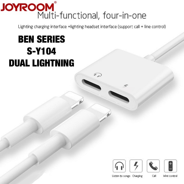Joyroom Ben Series S-Y104 Dual Lightning - alibuy.lk