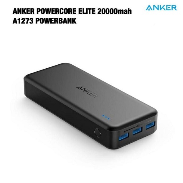 anker powercore elite 20000amh a1273 powerbank - alibuy.lk