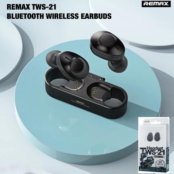 remax tws-21 bluetooth wireless earbuds - alibuy.lk